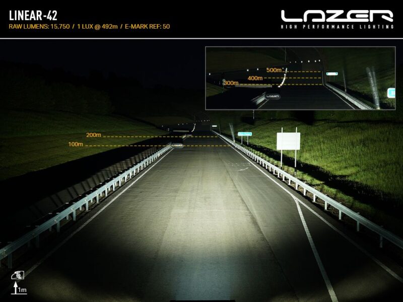 Lazer Forward Roof Mounting Kit - Toyota Hilux - 65mm Height (for Linear 42 or Triple-R 24) 3001-HILUX-65-K - OPSHOLDERS Lazer Forward Roof Mounting Kit - Toyota Hilux - 65mm Height (for Linear 42 or Triple-R 24) 3001-HILUX-65-K