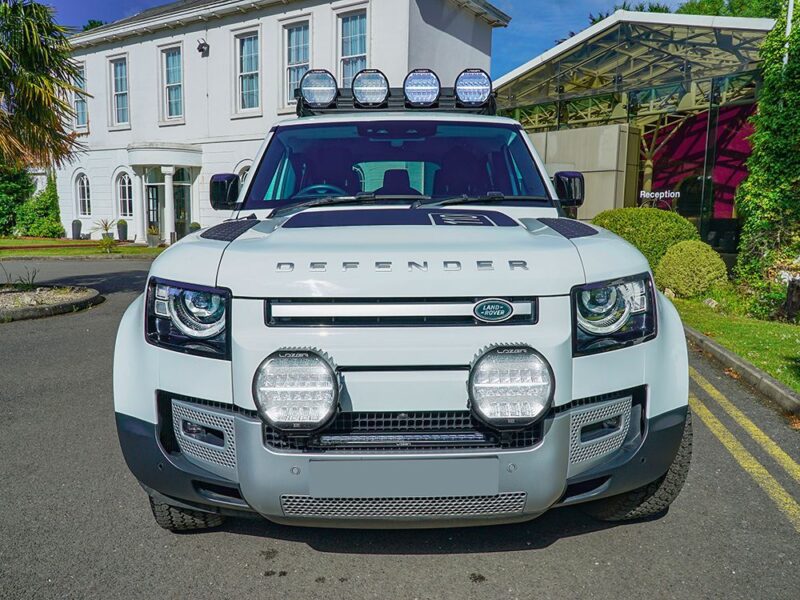 Lazer Land Rover Defender (2020-Present) - Front Mounting Bracket Kit (for 2x Sentinel) VIFK-DEF2020-0S - OPSHOLDERS Lazer Land Rover Defender (2020-Present) - Front Mounting Bracket Kit (for 2x Sentinel) VIFK-DEF2020-0S