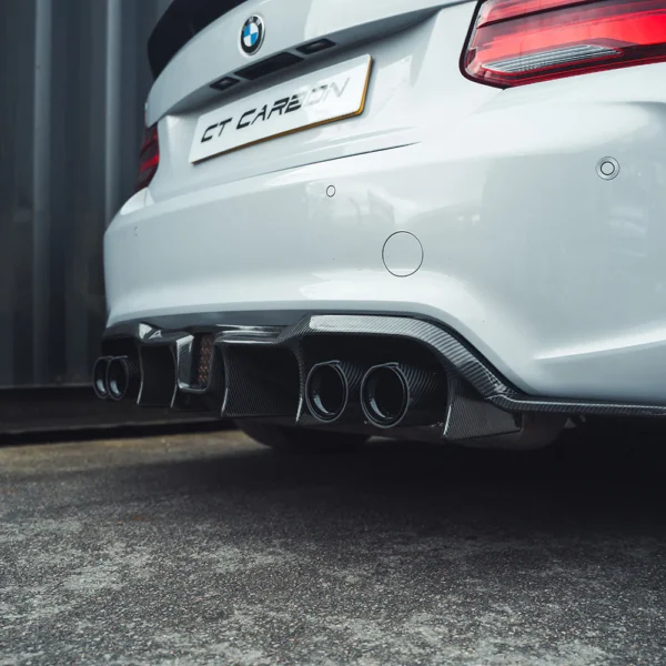 BMW M2/M2C F87 AGGRESSIVE CARBON FIBRE DIFFUSER