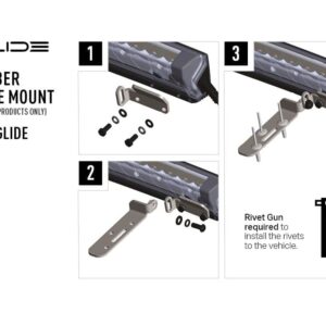 Lazer Number Plate Mount - For Glide NPM-GLIDE