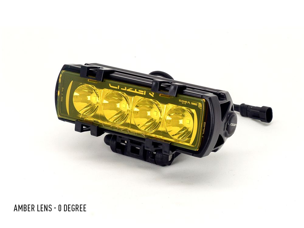 Lazer Amber Lens Kit - Flat (Horiz) - ST4 R900K-0-ST-YLW - OPSHOLDERS Lazer Amber Lens Kit - Flat (Horiz) - ST4 R900K-0-ST-YLW