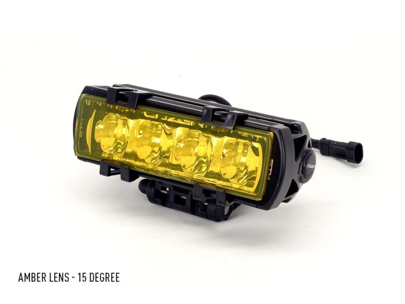 Lazer Amber Lens Kit - Flat (Horiz) - ST4 R900K-0-ST-YLW - OPSHOLDERS Lazer Amber Lens Kit - Flat (Horiz) - ST4 R900K-0-ST-YLW