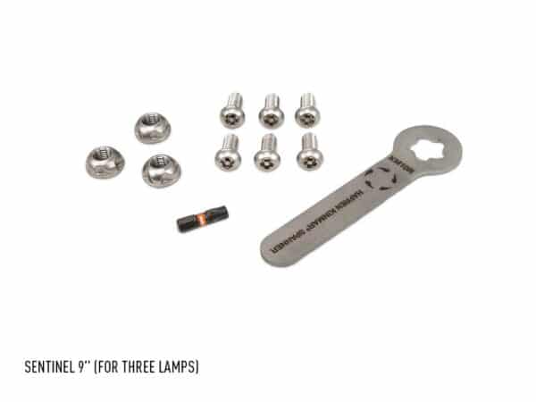 Lazer Anti-Theft Kit (for 3x Sentinel 7'') 1142-0S7-K