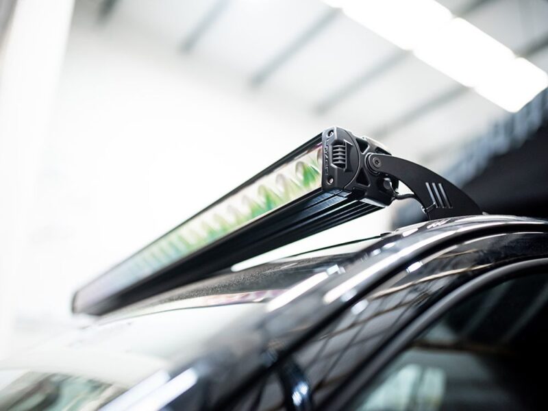 Lazer Forward Roof Mounting Kit - Toyota Hilux - 65mm Height (for Linear 42 or Triple-R 24) 3001-HILUX-65-K - OPSHOLDERS Lazer Forward Roof Mounting Kit - Toyota Hilux - 65mm Height (for Linear 42 or Triple-R 24) 3001-HILUX-65-K