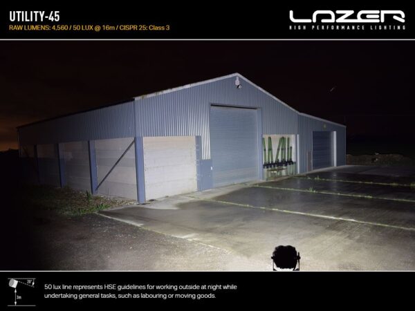 Lazer Utility 45 (with 'Slimline' ) - ADR Approved 00U45-G2-ADR-Slim