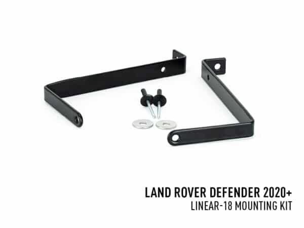 Lazer Land Rover Defender (2020-Present) - Front Mounting Bracket Kit (for 1x Linear-18) VIFK-DEF2020-02K