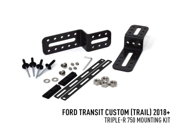 Lazer Ford Transit Custom (2018-2022) (Trail) - Bumper Beam Mounting Kit (For Triple-R 750) VIFK-FTC-02K