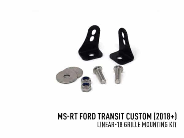 Lazer Ford Transit Custom MS-RT (2018-2022) - Front Grille Fixing Kit (for Linear-18) VIFK-FTC-MSRT-01K