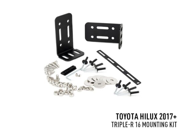 Lazer Toyota Hilux (2017-2020) - Lower Grille Mounting Kit ( For Triple-R 16) VIFK-HILUX-01K