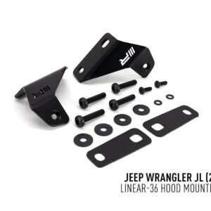 Lazer Jeep Wrangler JL (2017+) - Bonnet Mount (for Linear-24) VIFK-JWJL-01K