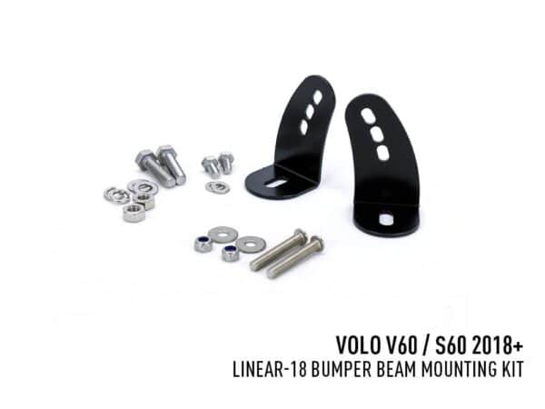 Lazer Volvo V60/S60 (2018+) Bumper Beam Mounting Kit (for Linear-18) VIFK-V60-01K