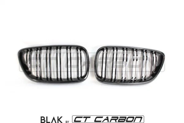 BMW M2 F87 & F22 2 SERIES DOUBLE SLAT BLACK GRILLES