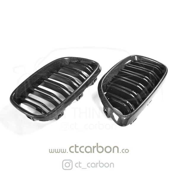 BMW M2/2 SERIES F87/F22 CARBON FIBRE GRILLES