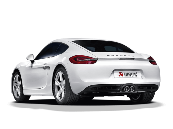 Akrapovič Slip-On Line (Titanium) | Cayman GTS (981) S-PO981SO-HT/1