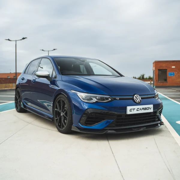 VW GOLF MK8 R CARBON FIBRE SPLITTER - CT DESIGN