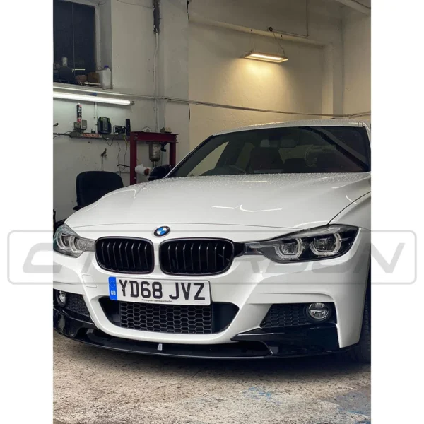 BMW 3 SERIES F30 GLOSS BLACK FULL KIT (TWIN EXHAUST) - MP STYLE - BLAK BY CT CARBON