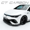 VW GOLF MK8 R CARBON FIBRE SPLITTER - CT DESIGN