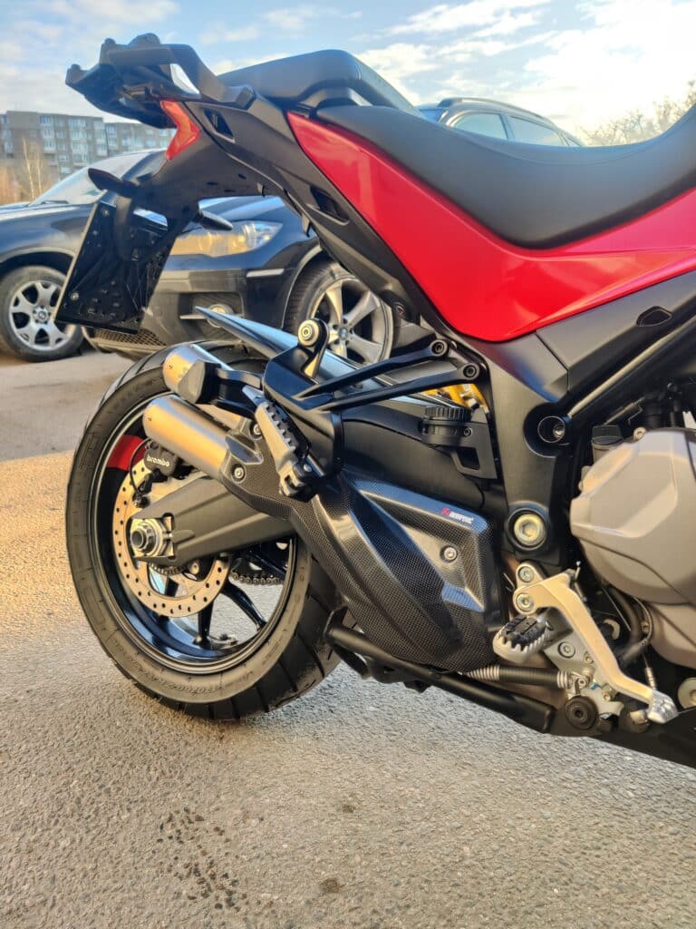 Enhance Your Ducati Multistrada 950 with Akrapovic Slip-On Line Exhaust