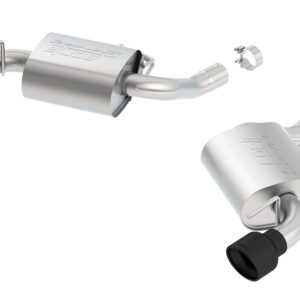 Borla Axle Back Exhaust System S-Type For CHEVROLET CAMARO SS 6.2L 11922CB