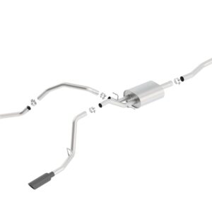 Borla Cat Back Exhaust System ATAK For CHEVROLET SILVERADO 1500 5.3L 140537BC