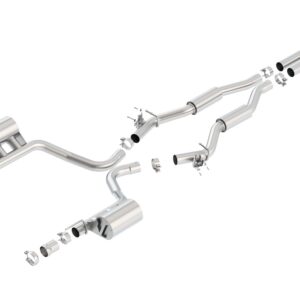 Borla Cat Back Exhaust System S-Type For DODGE CHALLENGER 6.4L 140677