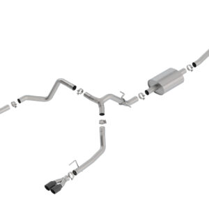 Borla Cat Back Exhaust System S-Type For CHEVROLET SILVERADO 1500 CUSTOM 5.3L 140770BC