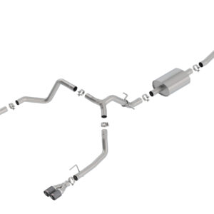 Borla Cat Back Exhaust System S-Type For CHEVROLET SILVERADO 1500 CUSTOM 5.3L 140770CF