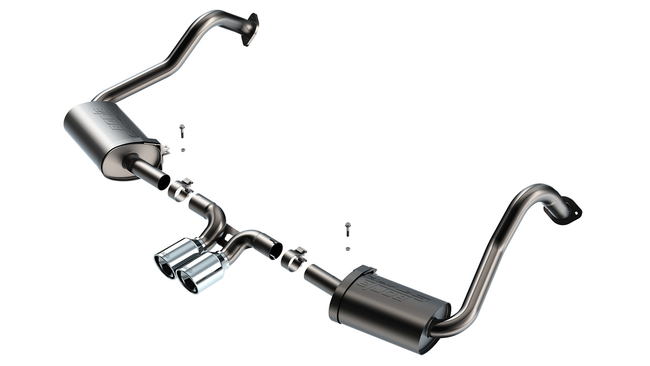 Borla Cat Back Exhaust System S-Type For PORSCHE 718 CAYMAN 2.0L 140817 - OPSHOLDERS Borla Cat Back Exhaust System S-Type For PORSCHE 718 CAYMAN 2.0L 140817