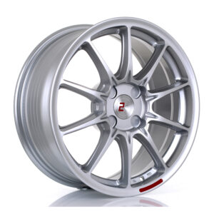 2FORGE Wheels ZF8 17x7.5 4x100 ET10-50 SILVER 7.65kg