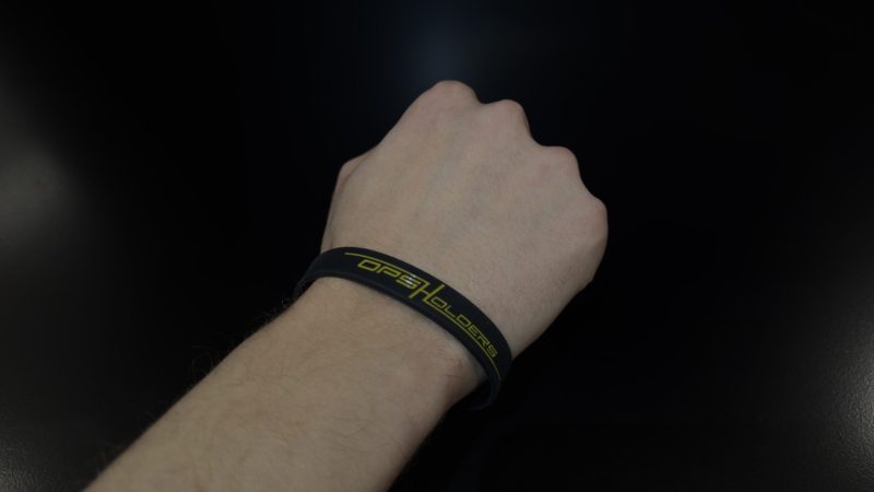 OPSHOLDERS Silicone Wristband