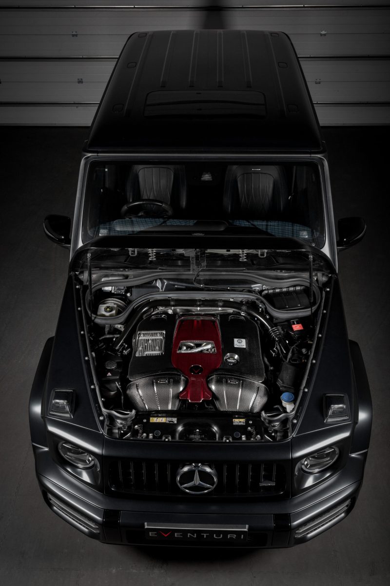 Eventuri Mercedes G63 W463, W463A, W464 ; M177 Engine code Carbon Intake EVE-G63AMG-CF-INT