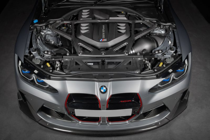 Eventuri BMW G8X M2/M3/M4/CSL Carbon Strut Brace - Gloss Finish EVE-S58-CF-STR - OPSHOLDERS Eventuri BMW G8X M2/M3/M4/CSL Carbon Strut Brace - Gloss Finish EVE-S58-CF-STR