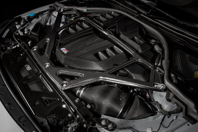 Eventuri BMW G8X M2/M3/M4/CSL Carbon Strut Brace - Gloss Finish EVE-S58-CF-STR - OPSHOLDERS Eventuri BMW G8X M2/M3/M4/CSL Carbon Strut Brace - Gloss Finish EVE-S58-CF-STR
