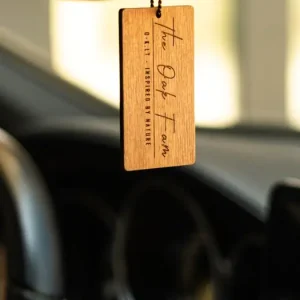 Scented Wooden Card + 10ml Spray Air Freshener