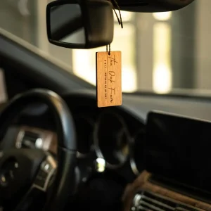 Scented Wooden Card + 10ml Spray Air Freshener