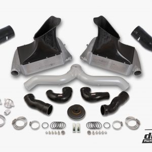 DO88 BigPack Porsche 911 Turbo (997.1) Silver Pipe. with inlets