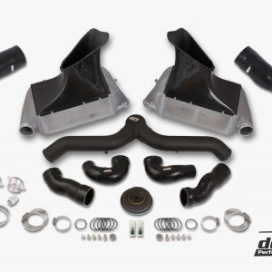 DO88 BigPack Porsche 911 Turbo (997.1) Black Pipe. with inlets