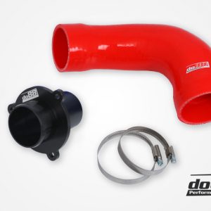 DO88 VAG 1.8/2.0 TSI (MQB) Turbo Muffler Delete. do88 Pressure pipes. Red hose