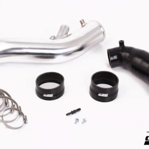 DO88 SAAB 9-3 2.8T V6 06-11 Inlet pipe with Black hoses