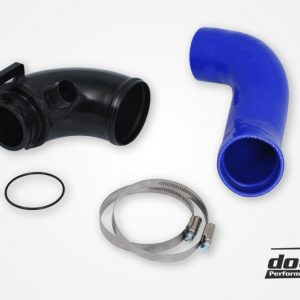 DO88 VAG 1.8/2.0 TSI (MQB) Turbo inletpipe. Blue hose. Hybrid Turbo. OEM Airbox