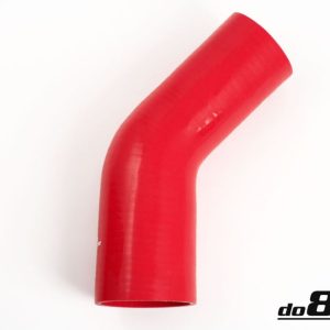 DO88 Silicone Hose Red 45 degree 3 - 3.5'' (76 - 89mm)