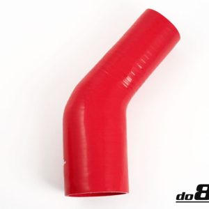 DO88 Silicone Hose Red 45 degree 3.5 - 4'' (89 - 102mm)