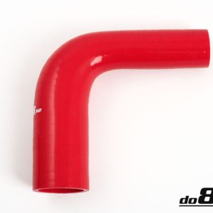 DO88 Silicone Hose Red 90 degree 1 - 1.5'' (25 - 38mm)