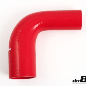 DO88 Silicone Hose Red 90 degree 1.5 - 1.75'' (38 - 45mm)