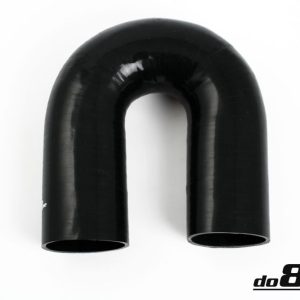 DO88 Silicone Hose Black 180 degree 3.125'' (80mm)