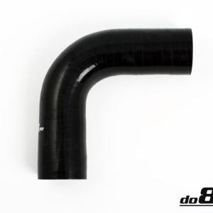DO88 Silicone Hose Black 90 degree 1'' (25mm)
