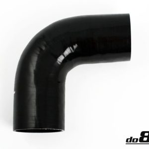 DO88 Silicone Hose Black 90 degree 3.5'' (89mm)