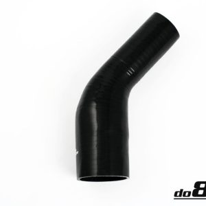 DO88 Silicone Hose Black 45 degree 2.375 - 3'' (60 - 76mm)