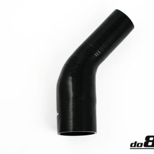 DO88 Silicone Hose Black 45 degree 2.5 - 3.25'' (63-83mm)