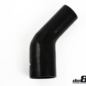 DO88 Silicone Hose Black 45 degree 3.25 - 4'' (83-102mm)